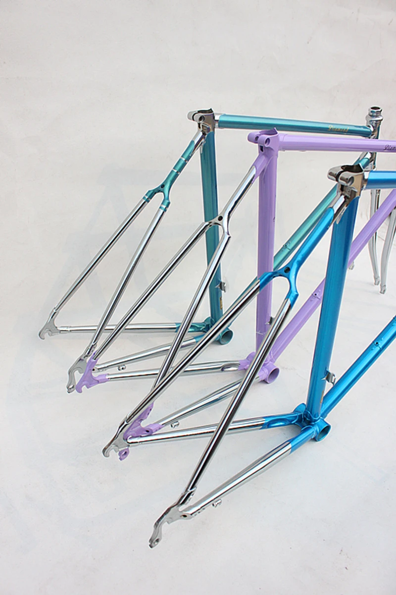 Discount Reynolds 525 Chrome molybdenum steel fixie  frame DIY road bike frame 700 C frame 48 cm 50 cm 52 cm 54 cm 56cm 58cm 3 Discount Reynolds 525 Chrome molybdenum steel fixie  frame DIY road bike frame 700 C frame 48 cm 50 cm 52 cm 54 cm 56cm 58cm 3