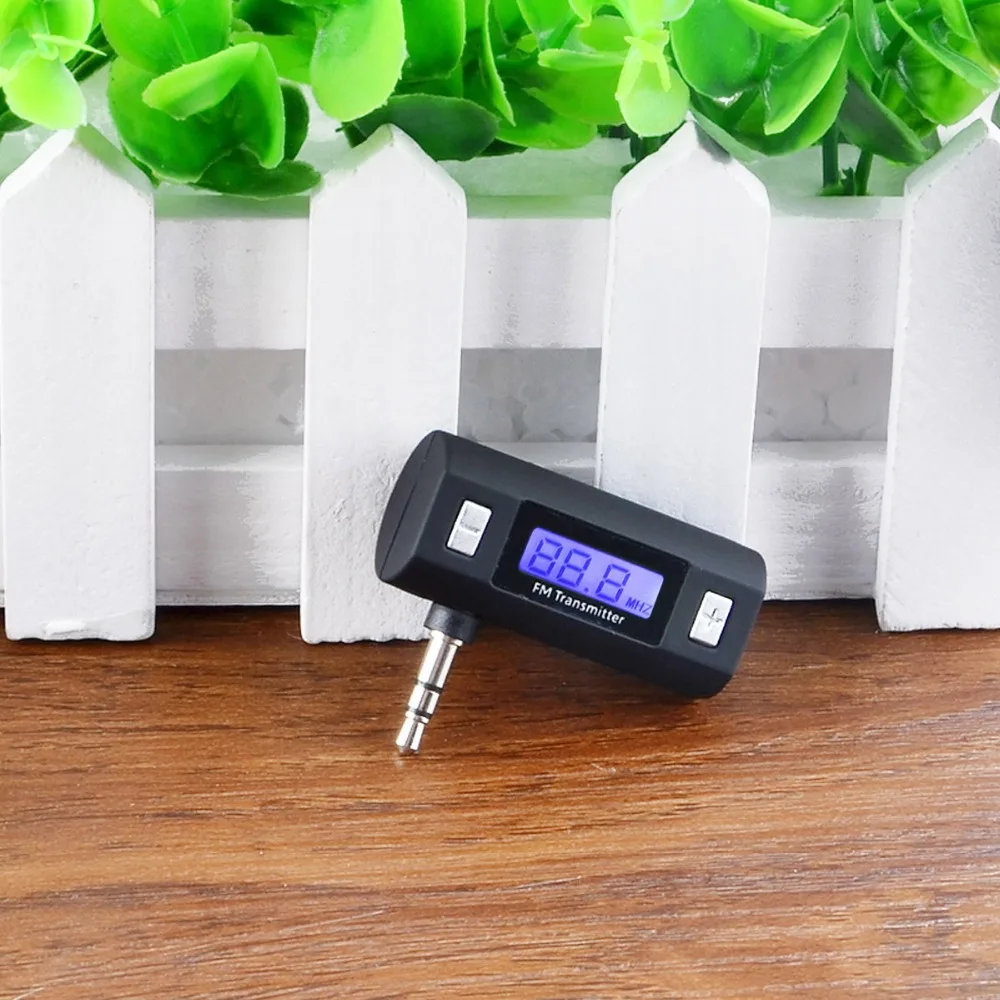 Car MP3 Player Music Radio Adapter Wireless FM Transmitter 3.5mm In Car