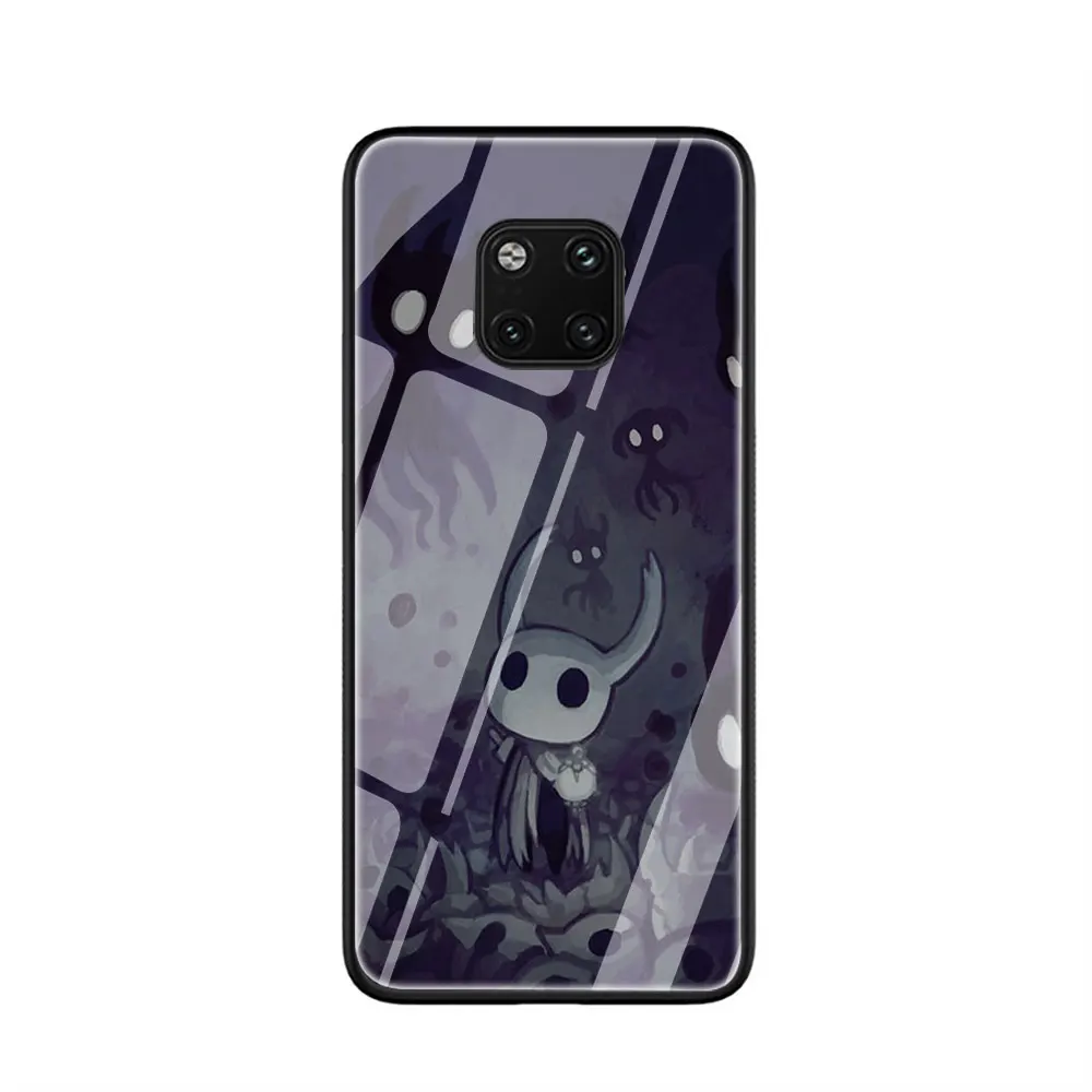 Полый рыцарь закаленное стекло чехол для телефона Huawei Mate P 10 20 30 Lite Pro Y9 Honor 8X 7A