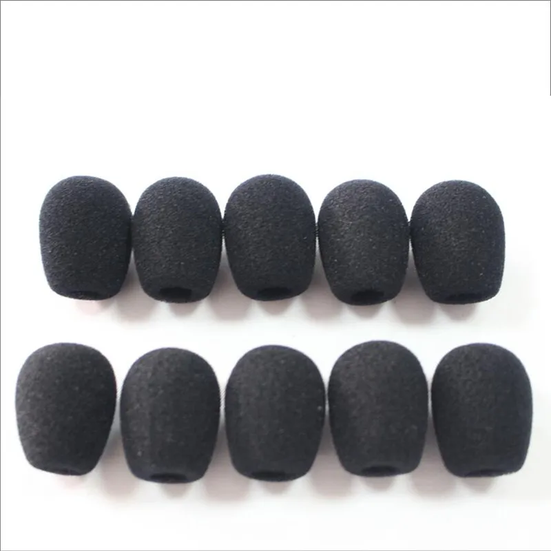 Protetores de Microfone Capas para Fone de Ouvido 10mm de Abertura e 28mm Linhuipad Pacote Espuma Microfone Esponja Comprimento Interno 50 - Image 4
