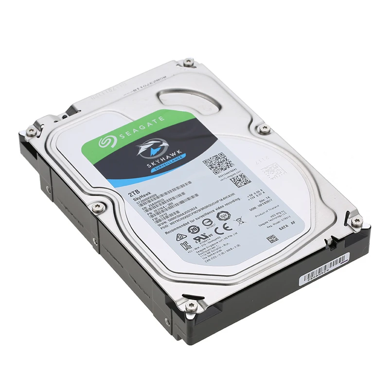 Внутренний жесткий диск Seagate 2 ТБ 3 5 дюйма 5900 об/мин SATAIII 6 HDD для наблюдения 64MBCache