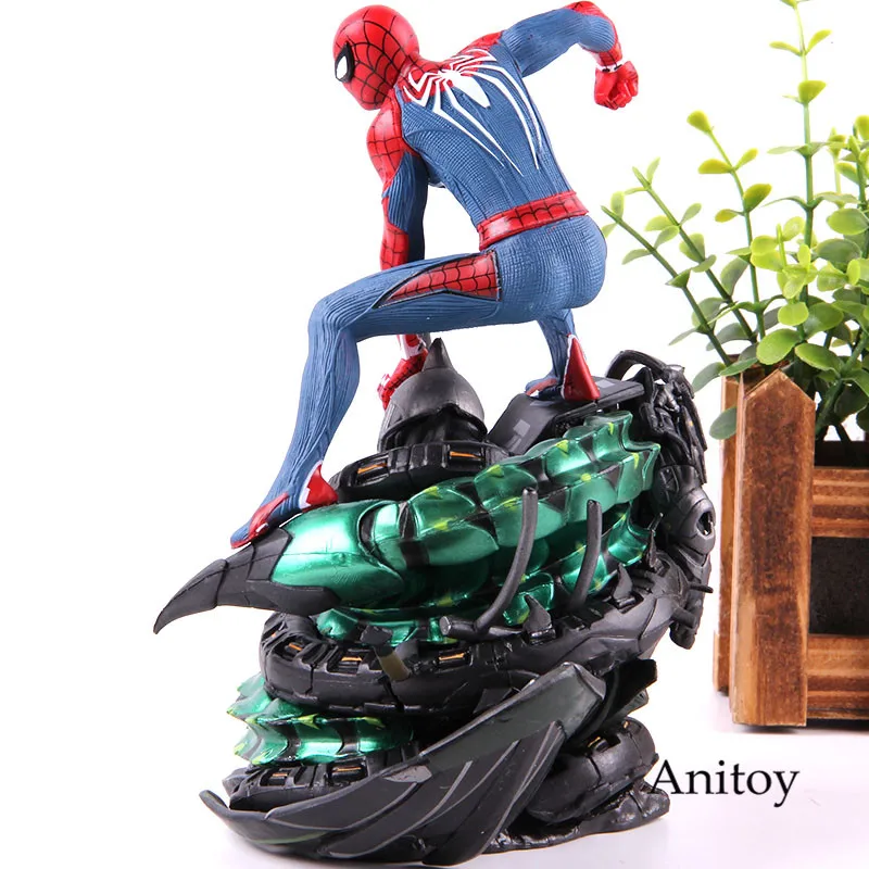 Marvel Человек-паук фигурка человека-паука украшения игрушки Человек-паук ПВХ Коллекция Модель игрушки