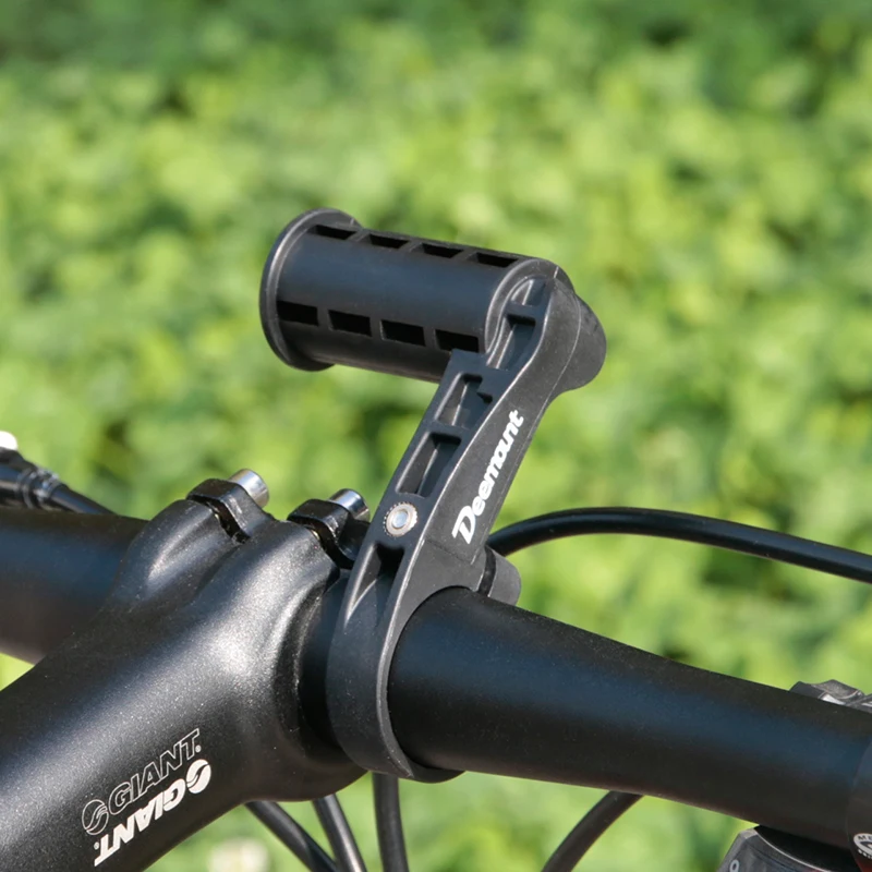 Perfect Deemount Bicycle Handlebar Extended Bracket 7-shaped Bar Mount Bike Computer LED Headlight Mount Holder Extender Stand Support 4