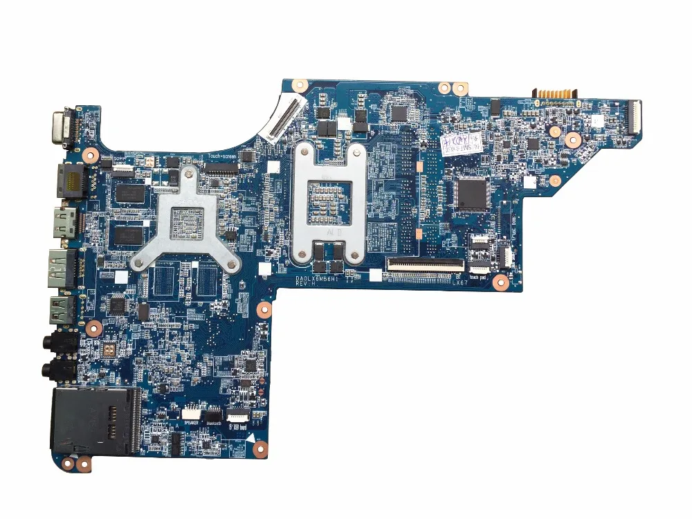 630280-001 شحن مجاني محمول لوحة رئيسية لأجهزة HP DV6 DV6-3000 HM55 بالكامل اختبار اللوحة DA0LX6MB6F2 DA0LX6MB6H1
