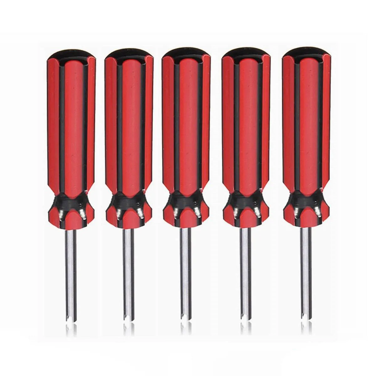 5x Car Screwdriver Valve Stem Core Remover Tire Tube Installer Repair