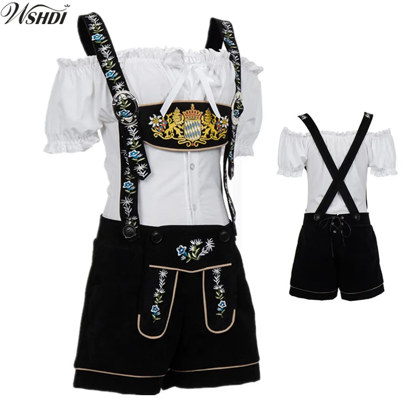 Костюм Октоберфеста Lederhosen баварский Октоберфест немецкий пивной костюм