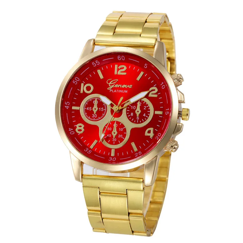 Relogio Feminino роскошные женские часы с браслетом модные женские часы из нержавеющей стали Спортивные кварцевые наручные аналоговые часы - Цвет: Watches Color J