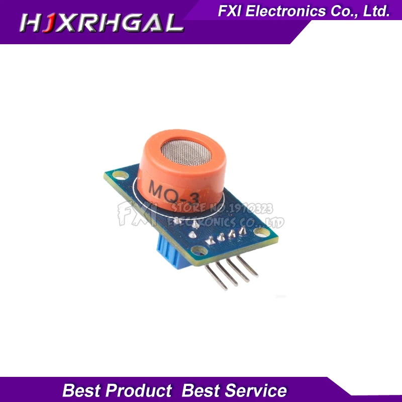 

1pcs MQ3 Alcohol Ethanol Sensor Breath Gas Ethanol Detection MQ-3 for 51 new