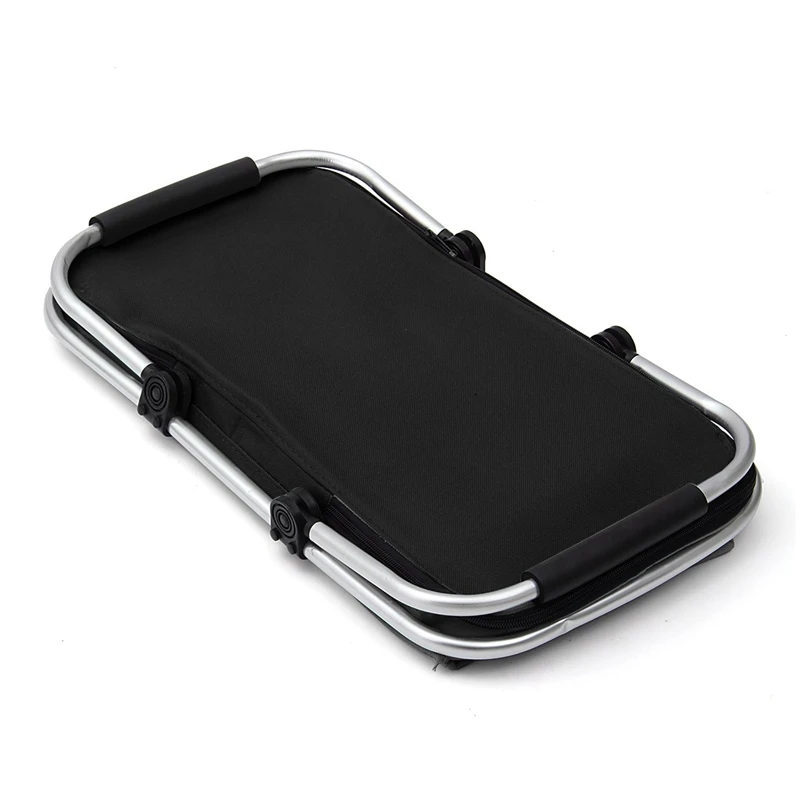 Günstig Falten Picknick Camping Isolierte Kühler Kühlen Hamper Lagerung Korb Tasche Box Outdoor Picknick Taschen