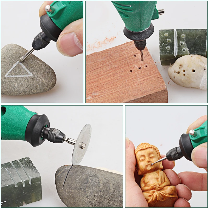 Máquina de Perfuração Ferramenta de Energia Tungfull Elétrica Mini Gravador Broca Mão Elétrico Rotativa Carpintaria Escultura Corte - Image 5