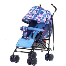 Baby stroller ultra-light portable folding child umbrella car shock absorbers simple baby trolley