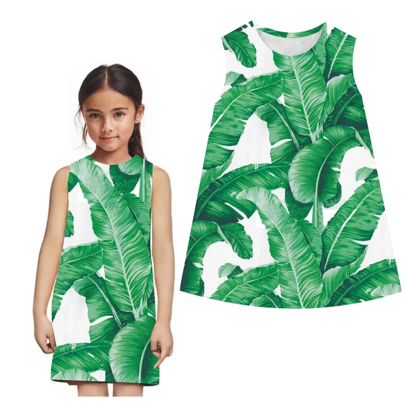 Girls Dress Summer stly new Kids Clothes Cotton Children Clothing for