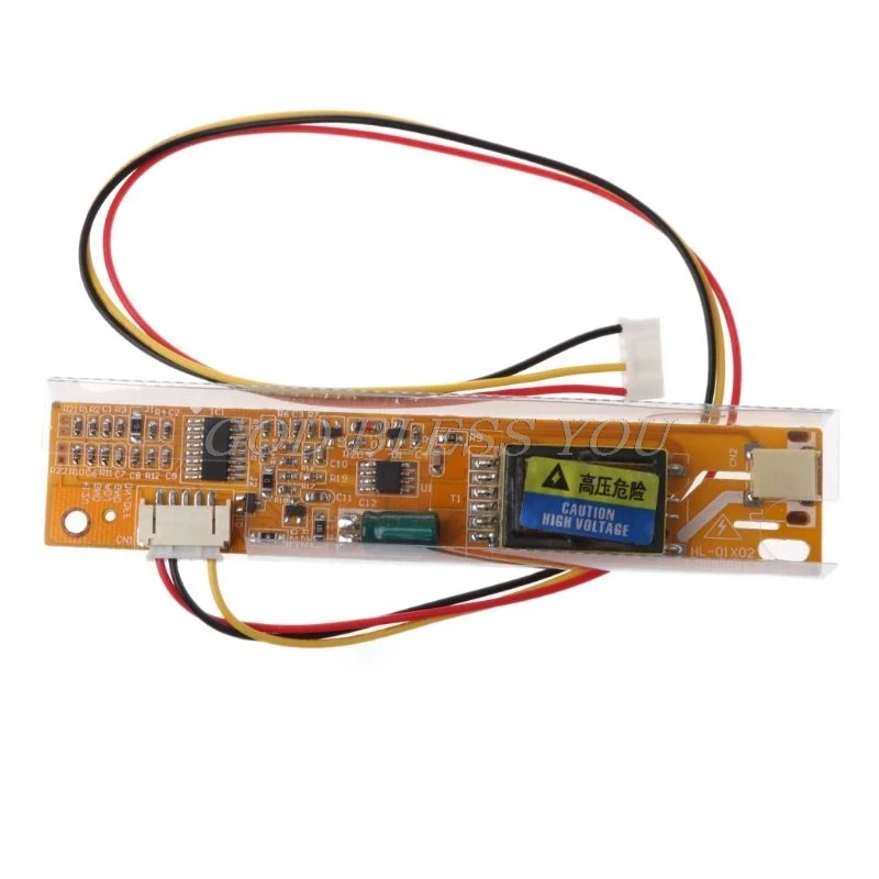 

1 Lamp Backlight Universal General LCD Lamp type 1PCS CCFL Inverter Board Screen Panel Monitor high pressure board 3.5mm pitch
