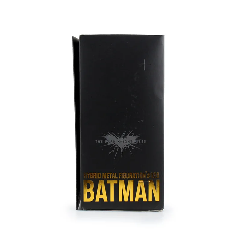  DC Comics The Dark Knight Rises Batman Hybrid Metal Figuration #026 Batman with LED Light Brinquedo
