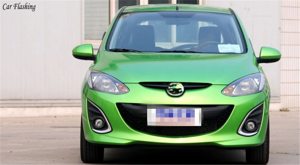 Автомобильный мигающий 1 комплект 12 В ABS светодиодный DRL дневный ходовой