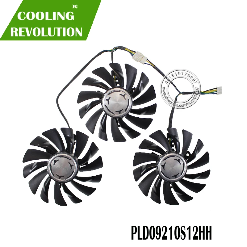 Бесплатная доставка PLD09210S12HH DC 12 В 0 40a 85 мм VGA вентилятор 4 контакта для MSI GTX1080Ti 11G DUKE