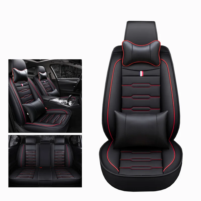 Buy Front+Reat Cartoon Leather universal car seat