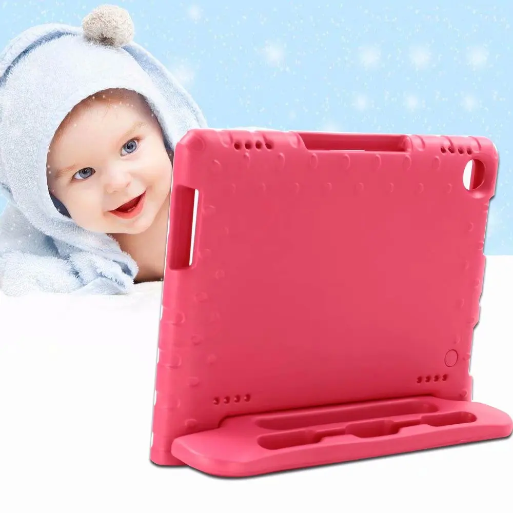 

Cover For Huawei MediaPad M5 lite 10 BAH2-W19/L09/W09 10.1" Case Children tablet hand-held Shock Proof EVA Silicon Cover +pen