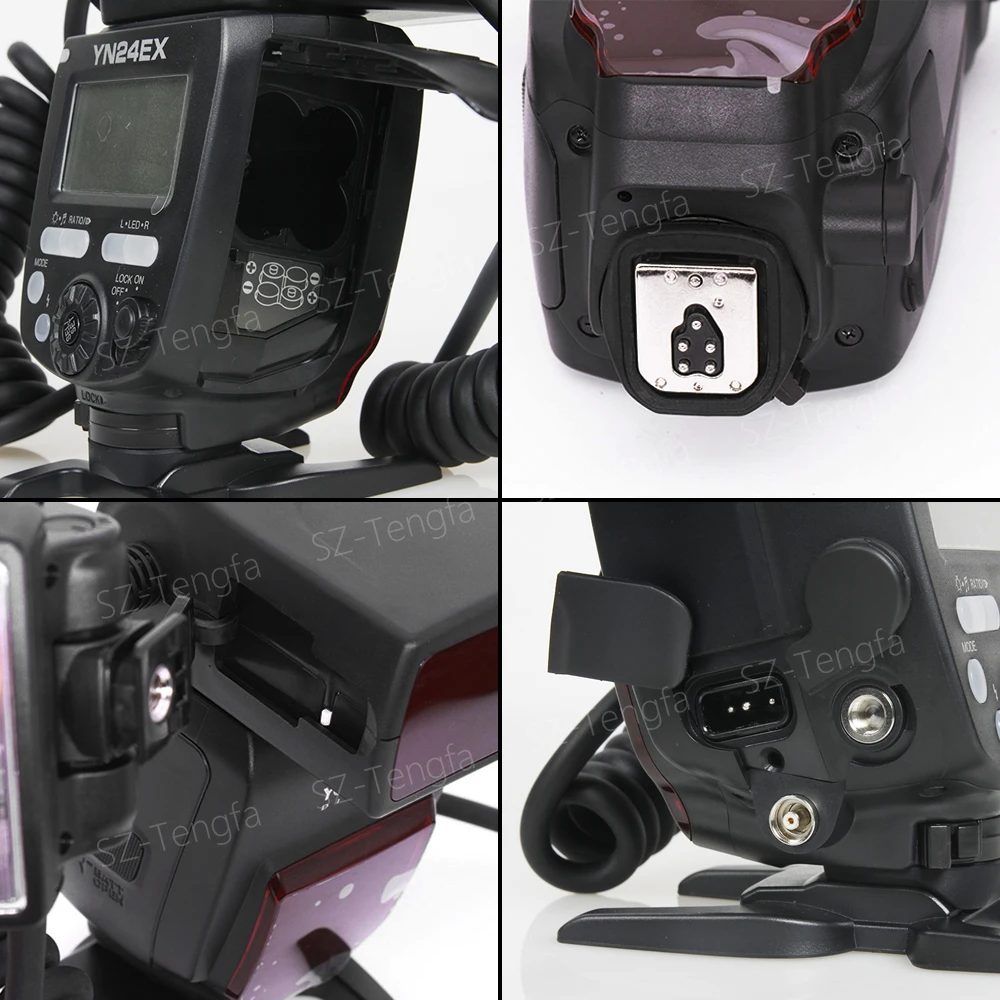 YONGNUO YN 24EX Макросъемка Speedlite Macro Twin Lite TTL Flashfor Canon Макросъемка/Макросъемка|macro flash|flash