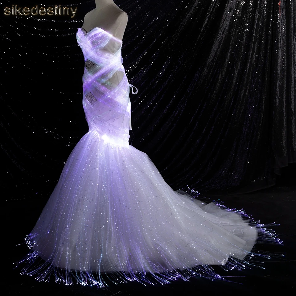 wedding dress with lights