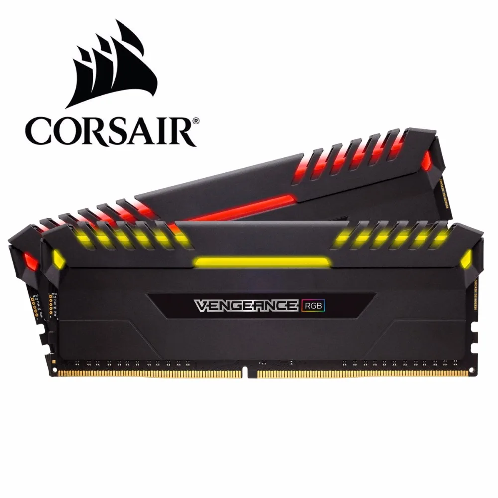 

CORSAIR Original DDR4 RAM 8GB 3000MHz RGB PRO DIMM Desktop Memory Support motherboard ddr4 3000MHz 1.35V RGB RAM 16GB 32GB