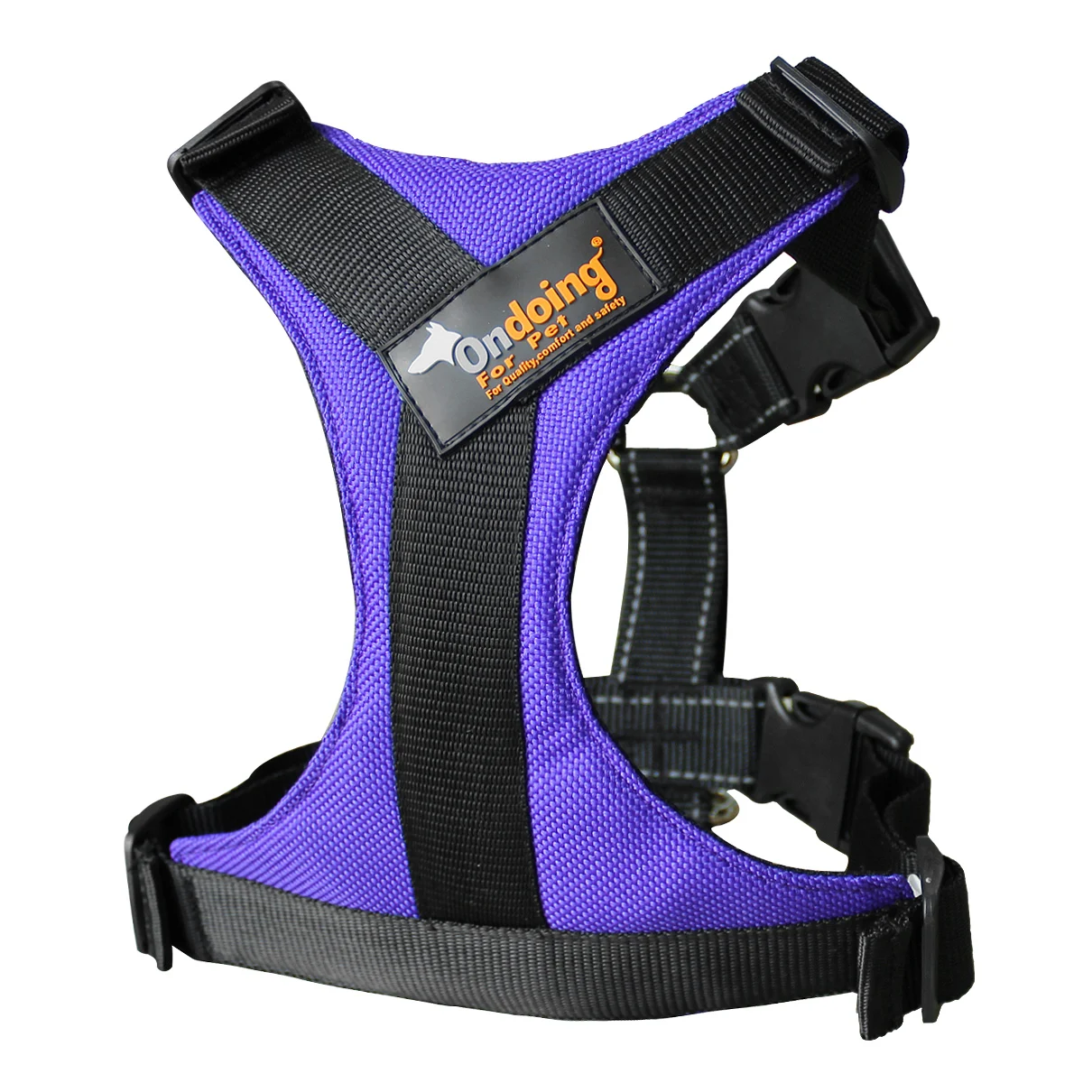

Dog Harness with Front Clip Walking Pet Harness .Oxford Padded Vest Dog Chest Harness .Without traction rope.
