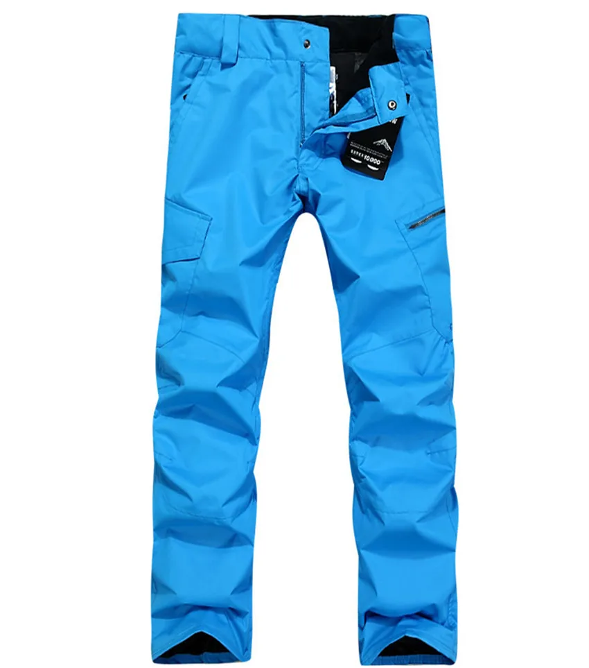 Gsou Snow outdoor windproof waterproof ski pants men sking trousers