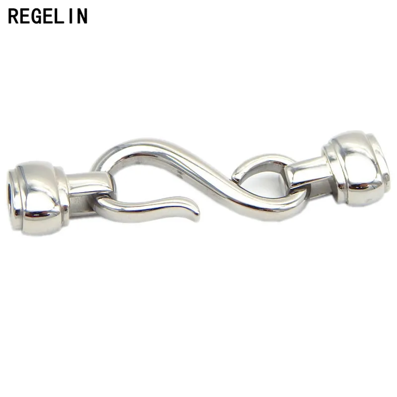 1 шт. коннекторы для браслета REGELIN S Style нержавеющая сталь серебристый тон