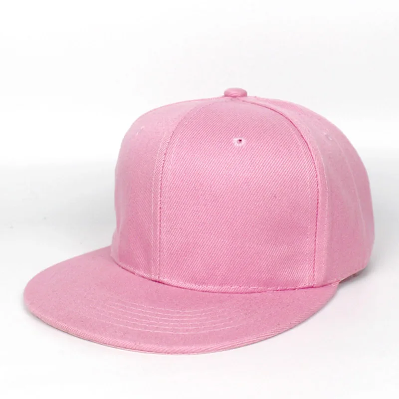 Хит, брендовая новая Кепка Snapback, Кепка для мужчин и женщин, Регулируемая Кепка в стиле хип-хоп, черная бейсболка с защелкой сзади, s головные уборы Gorras - Цвет: Pink