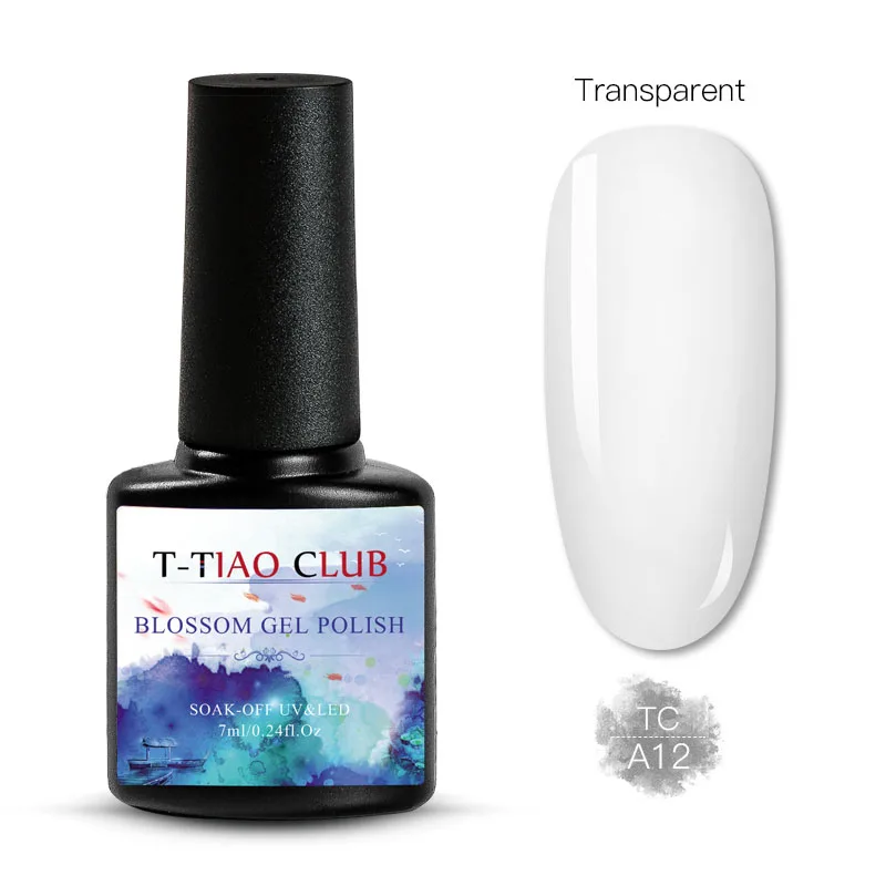 T-TIAO CLUB Blooming Painting Nail Gel Polish Effect Flower Blossom Nails Gel Soak off UV Gel Varnish Manicure Nail Art Lacquer - Цвет: EZ138