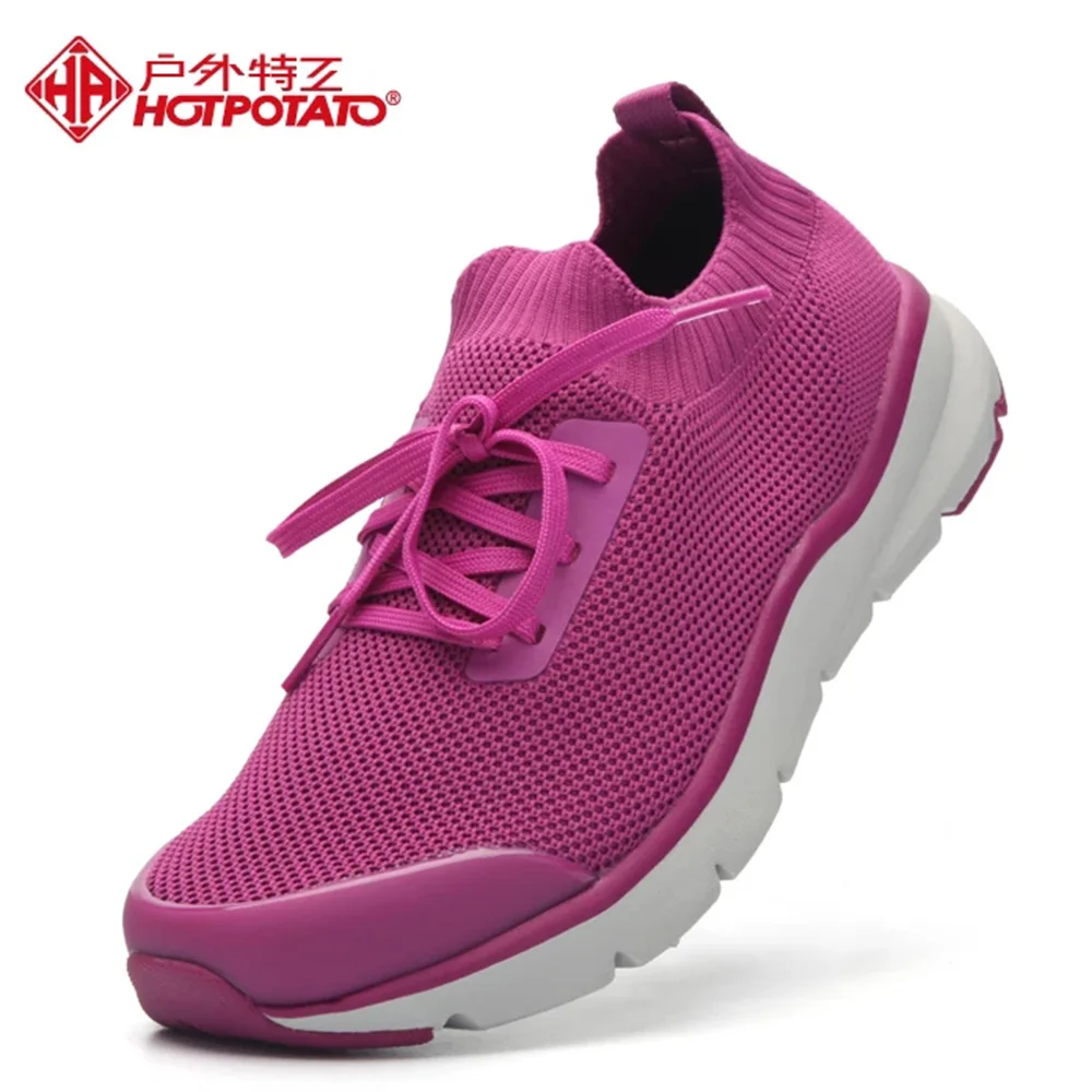 

Hot Potato Walking Shoes Women Female Non-Slip Breathable Trekking Shoes Of Men Walking Travel Outdoor Sports Unisex Sneakers G6