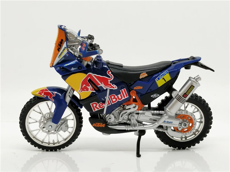 Bburago 1:18 Дакар ралли KTM 450 ралли Red bull #1 литья под давлением Гонки Мотокросс