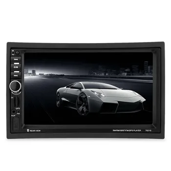 

7021G 7 inch 2 Din Car MP5 Player GPS Navagation Bluetooth Car Multimedia Player with FM Radio Rear View Camera Remote Control