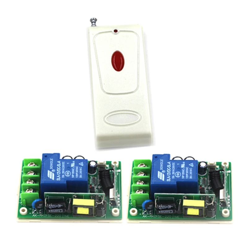 Free shipping 85V250V auto light switch switch 30A, home automation wireless switches 4384in