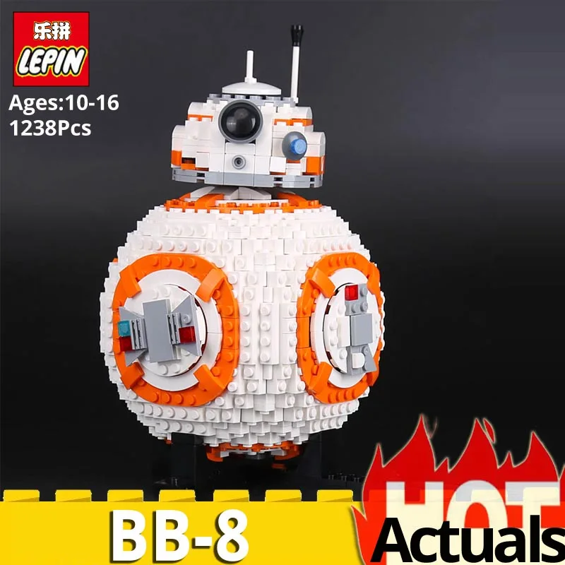 

Bela BB8 Robot Set 1106Pcs legoinglys Star Plan Wars 75187 Building Blocks Bricks DIY Educational Toys kids Birthday Gift