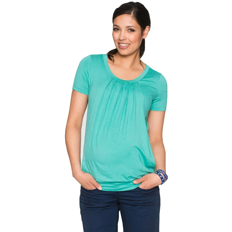 Грудное вскармливание Уход топы для беременных футболки для беременных Для женщин лактации Одежда для кормления Топы Беременность футболки Gravidas Костюмы