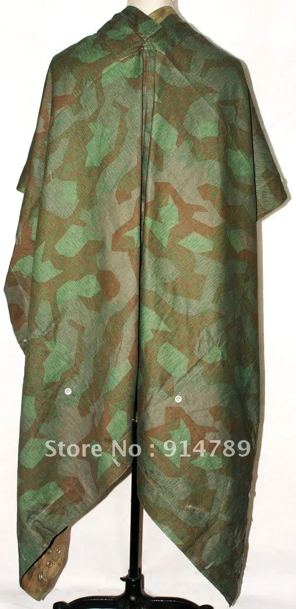 Немецкая разветвительная палатка WW2 с реверсивным рисунком|german splinter camo|splinter camoww2