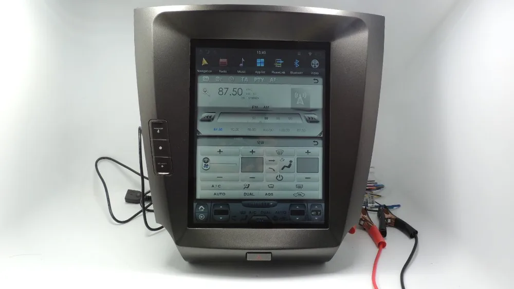 Clearance "YOKOTRON" 10.4" Telsa Style Android Car Radio Player for Lexus IS250 IS300 IS350 2005-2010+Free Shipment 5