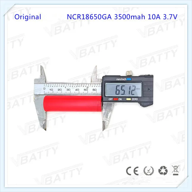 NCR18650GA 3500mah 18650 9
