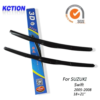 

Car Windshield Wiper Blade For SUZUKI Swift (2005-2008) ,18"+21",Windscreen Wipers Blade Rubber Refill, Car Accessories