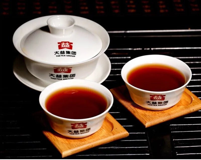 TAETEA Menghai 7572 партия 105/106 спелый ПУ-эр 357 г Dayi Shu Pu-erh торт