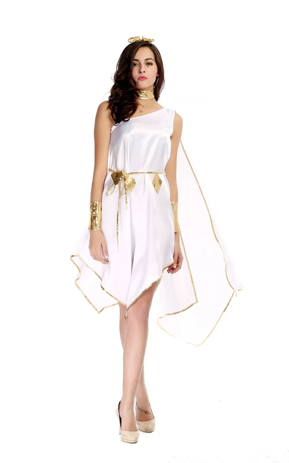 Греческая богиня свободное необычное платье Необычные карнавальные представления сексуальные взрослые костюмы на Хэллоуин египетская Клеопатра косплей одежда