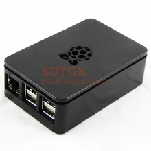 Черный Официальный чехол для Raspberry Pi 3 Model B+ плюс ABS пластиковый чехол Корпус Корпуса для PI3