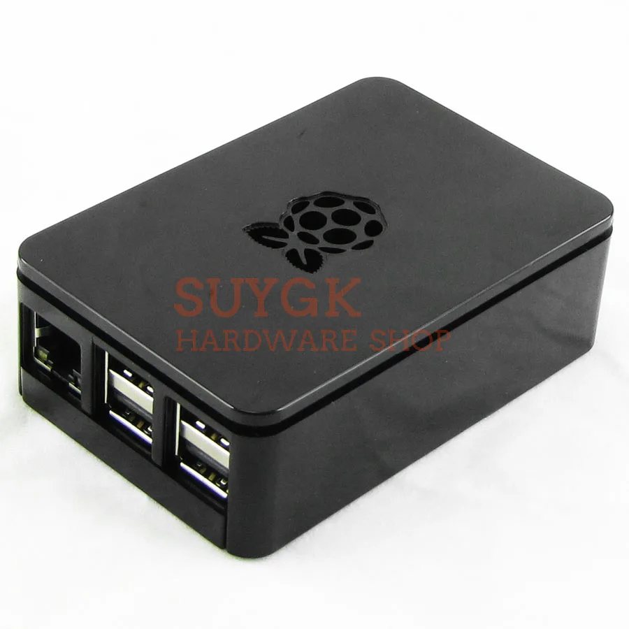 

Black Original Official Case Box for Raspberry PI 3 model B+plus ABS Plastic Case Box Cover Shell Enclosure Housing for PI3