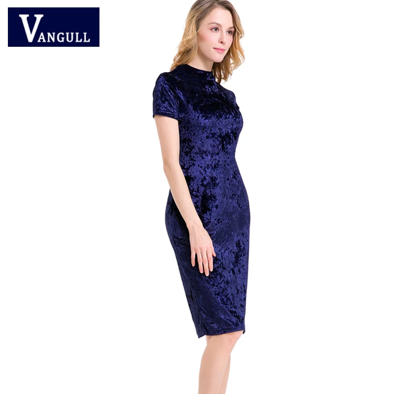 velvet dresses 2018