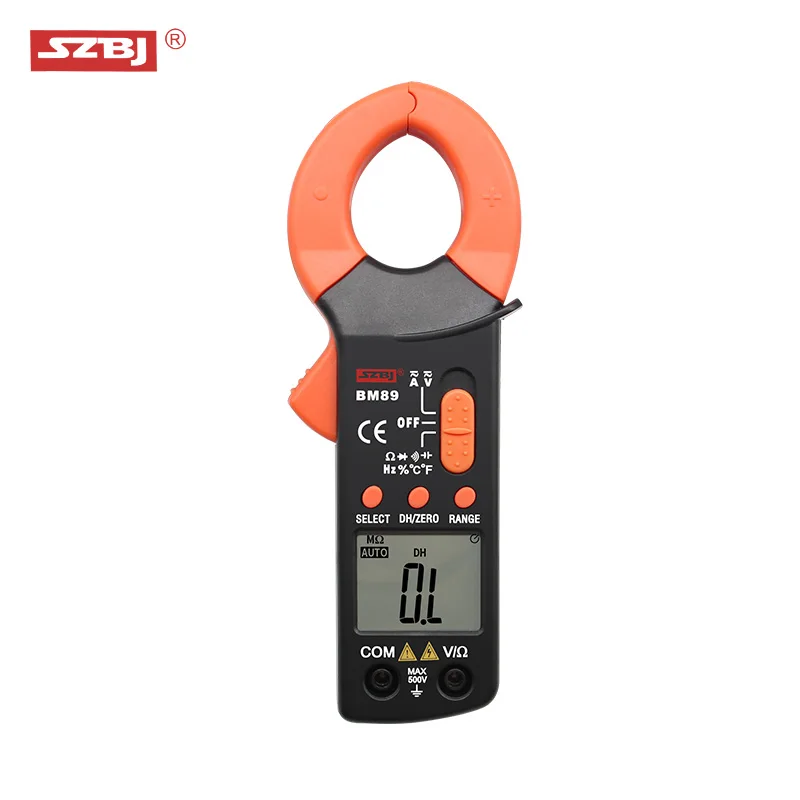 

SZBJ BM89/88/87 High-precision AC/DC Smart Clamp Meter Automatic Measurement Capacitance Frequency Temperature Clamp Multimeter