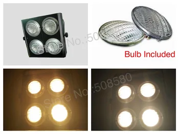 

2pcs/Lot, Four Eyes Audience Light 4x650W =2600W LED Blinder Light 4 Eyes with 16 blubs included dj disco club bar party stage