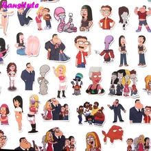 R281 55 шт./компл. ТВ Американский папаша; Забавная детская игрушка Стикеры DIY Чемодан ноутбук мобильный телефон Водонепроницаемый Стикеры