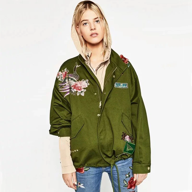 ladies flying jacket zara