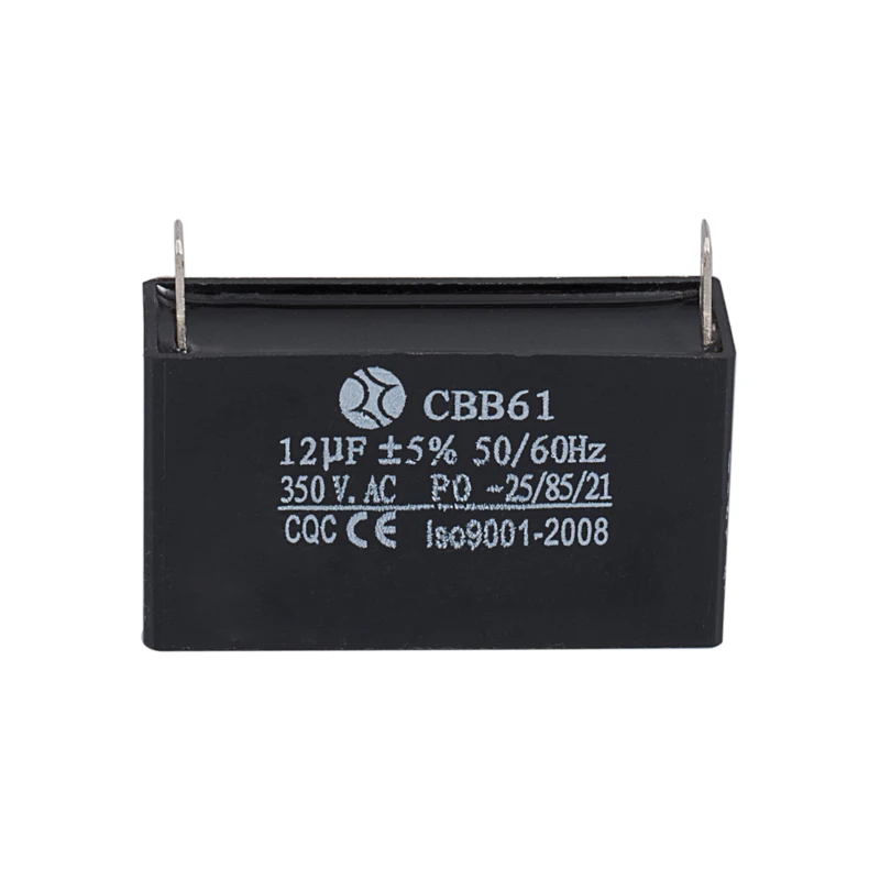 Начальная емкость бензинового генератора CBB61 детали 12 мкФ 350V вентиляторный